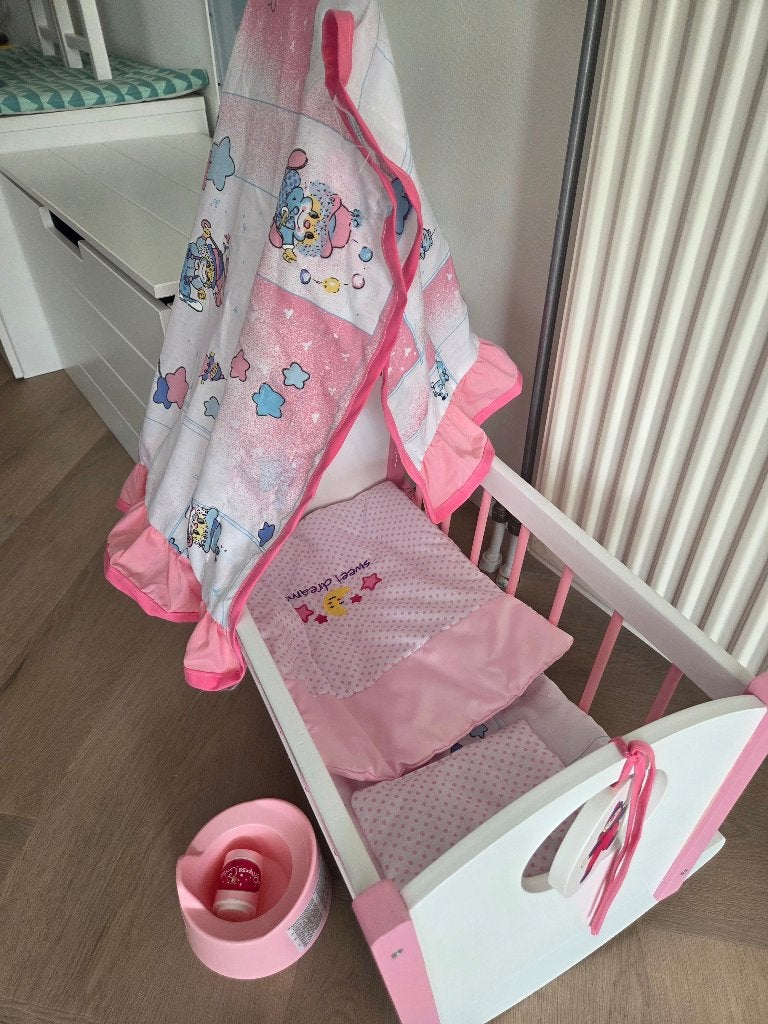 Poppenwieg, Ophalen, Zo goed als nieuw, Babypop