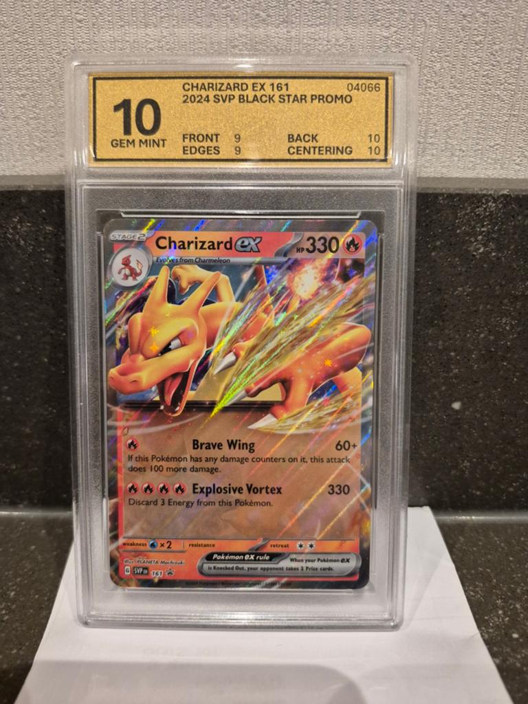 Charizard EX 161 Black Star Promo, Hobby en Vrije tijd, Verzamelkaartspellen | Pokémon, Ophalen of Verzenden, Nieuw