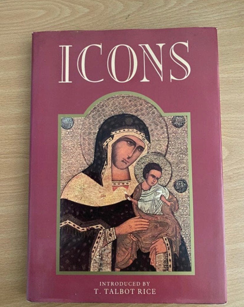 Prachtig kunstboek ICONS – T. Talbot Rice, Achtergrond en Informatie, Spiritualiteit algemeen, Ophalen of Verzenden, Zo goed als nieuw