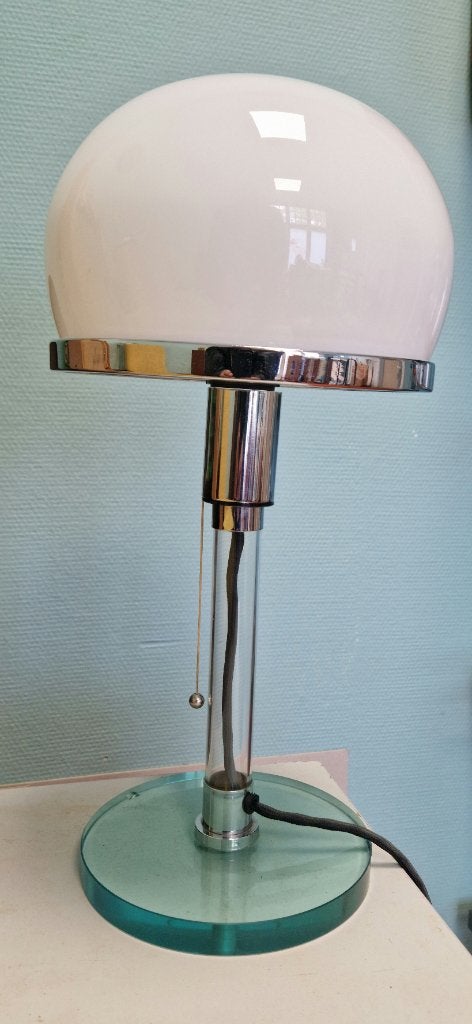 Design lamp voor onderdelen, Ophalen, Glas, Design