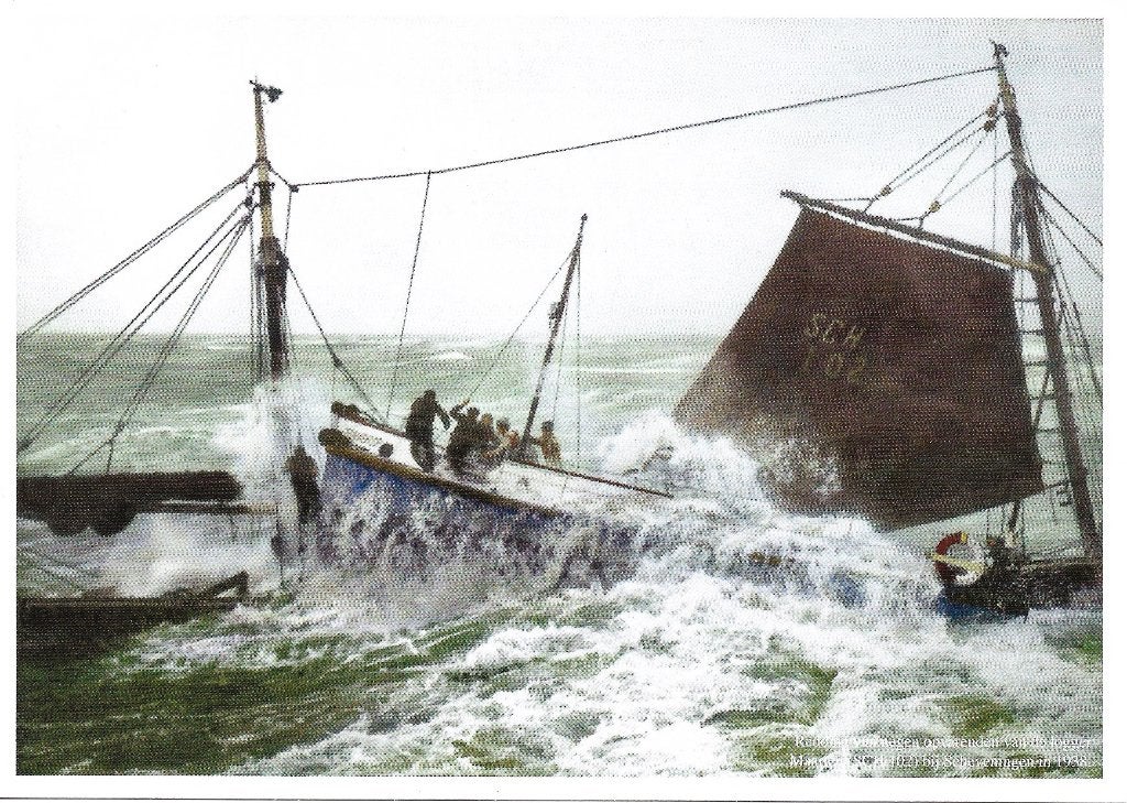 Ansichtkaart  	KNRM 200 jaar Redders op Zee	Redding, Verzamelen, Verzenden, 1980 tot heden, Ongelopen, Voertuig
