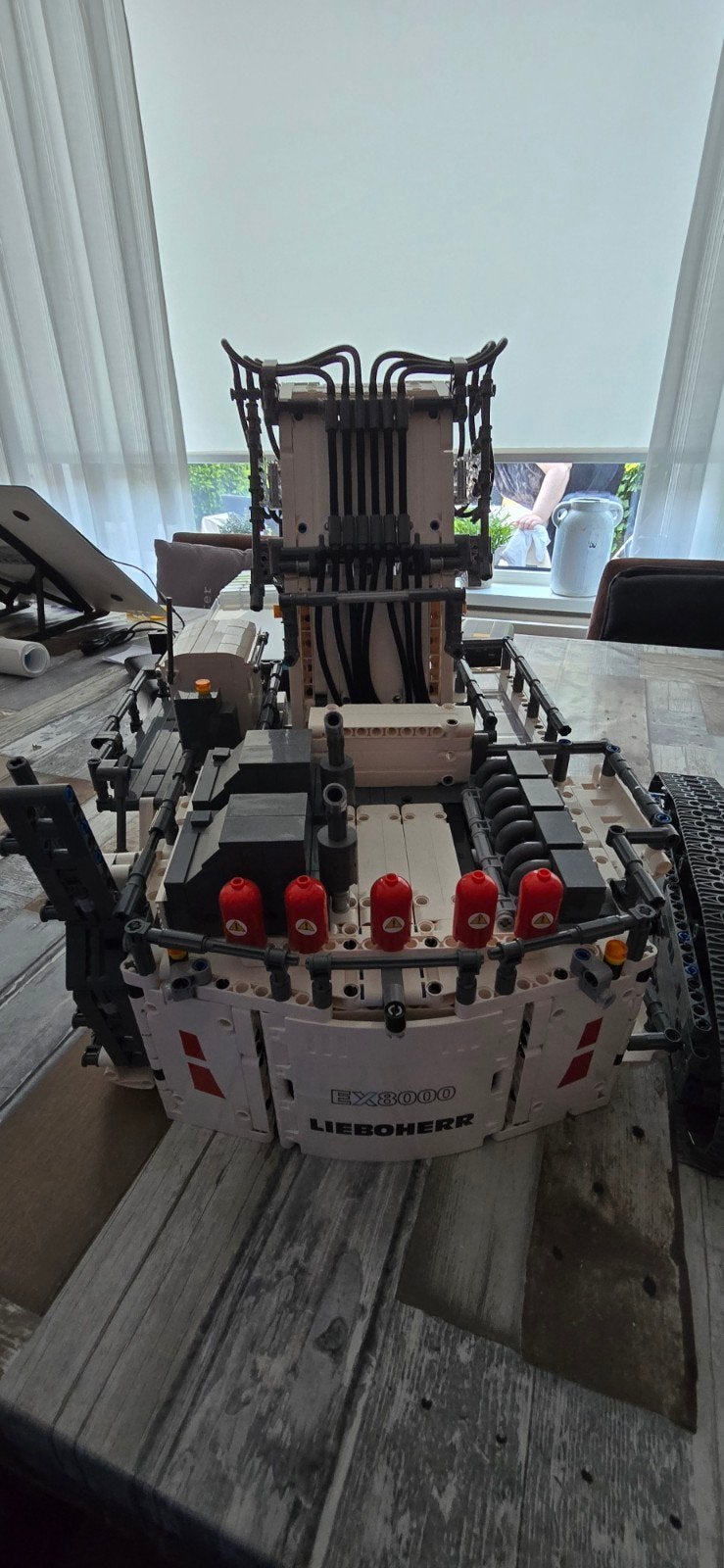 Liebherr R9800 Graafmachine Technic Model, Ophalen of Verzenden