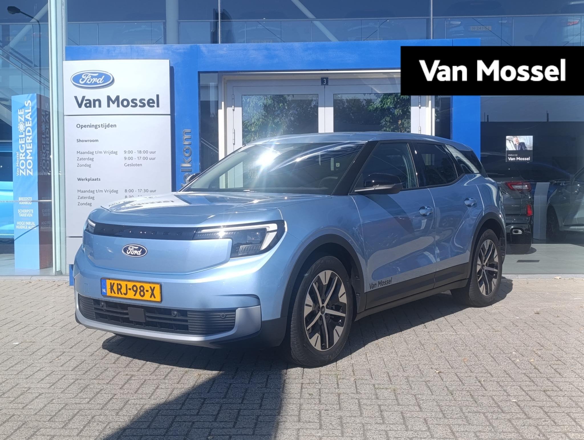 Ford Explorer Style Standard Range RWD 58 kWh | Te bestellen, Auto's, Ford, 12 maanden, 190 pk, Blauw, Origineel Nederlands