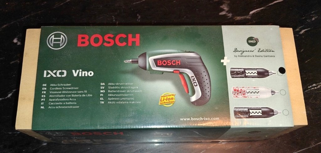 Bosch IXO IV Vino Designers’ Edition, Ophalen of Verzenden, Nieuw