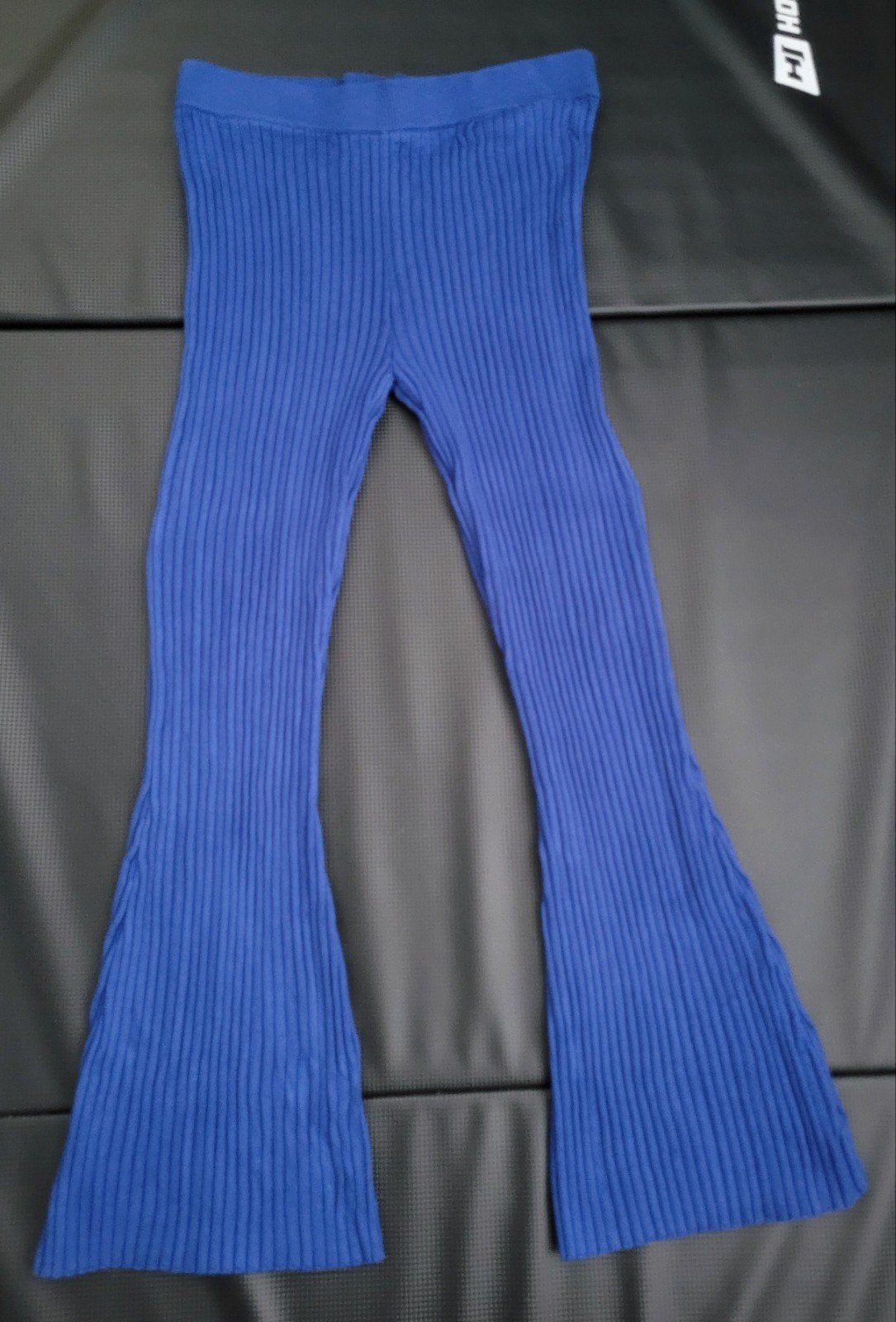 ZGN! Katy Perry flared rib broek blauw, maat 40, Maat 38/40 (M), Blauw, Ophalen of Verzenden, Zo goed als nieuw