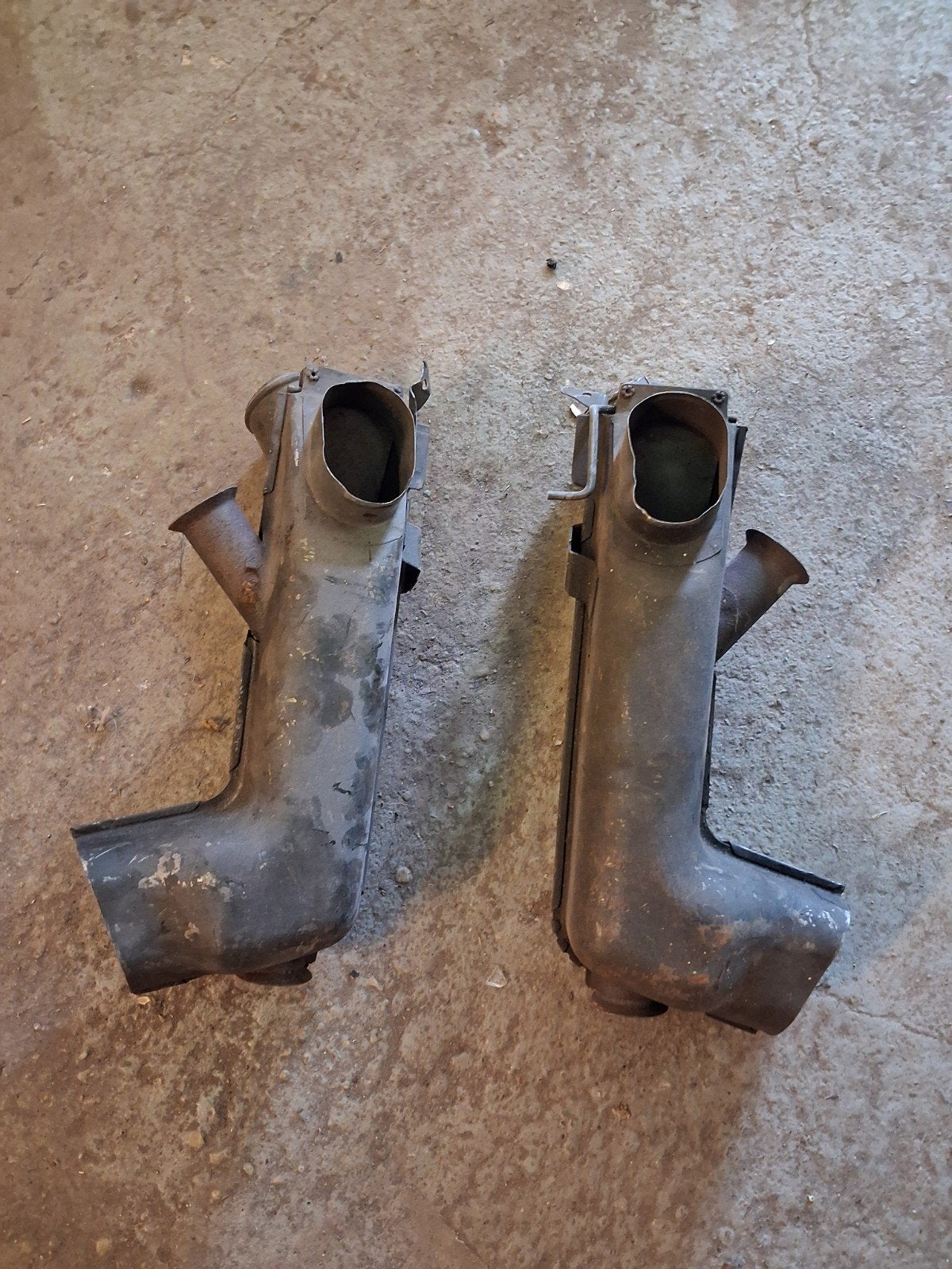Aandrijfassen  en spruitstuk  2cv4, Ophalen of Verzenden, Voor, Citroën, Bumper
