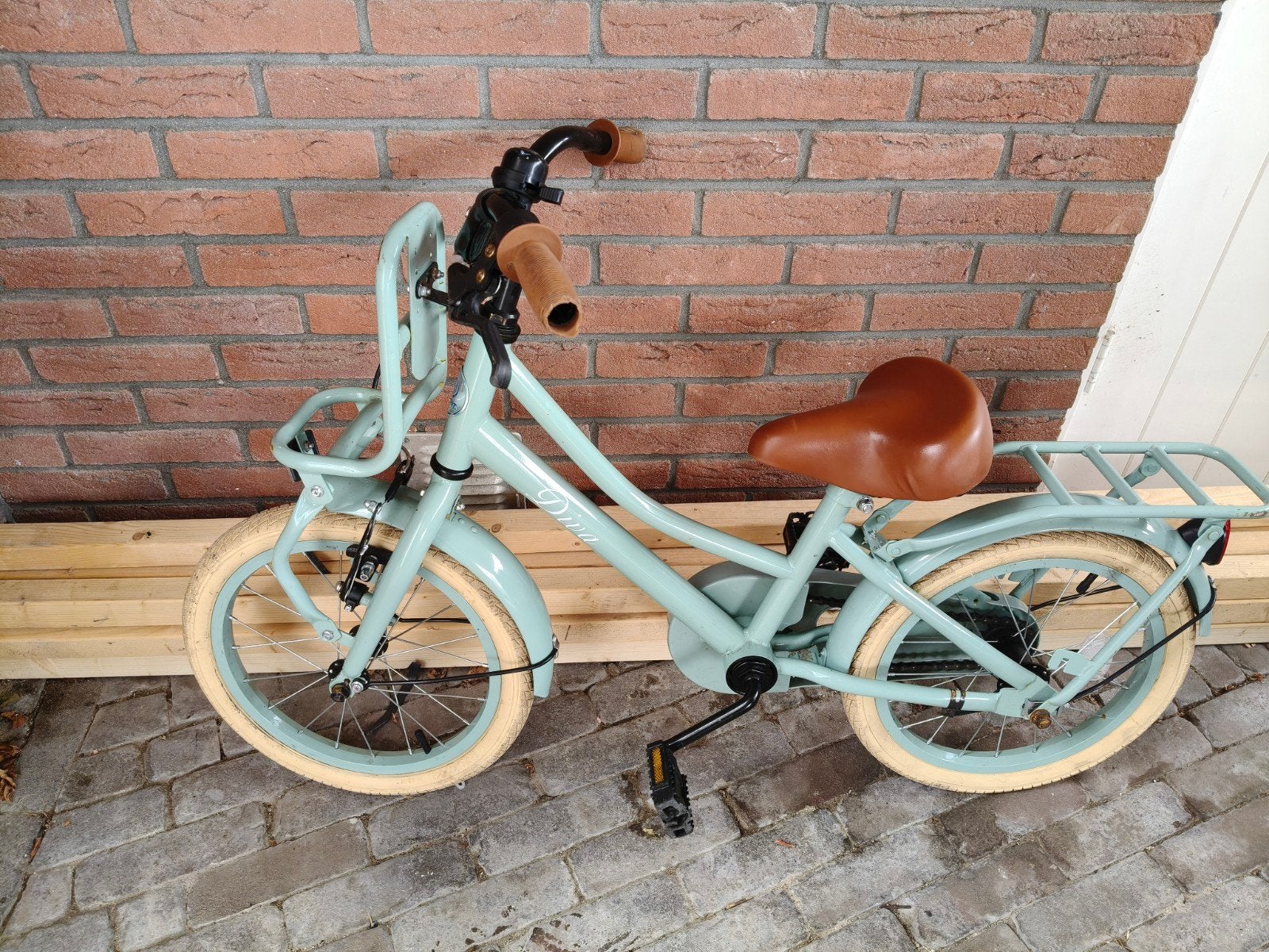Spirit Diva Kinderfiets 16 inch, Fietsen en Brommers, Ophalen, Terugtraprem, Spirit Diva, 16 tot 20 inch