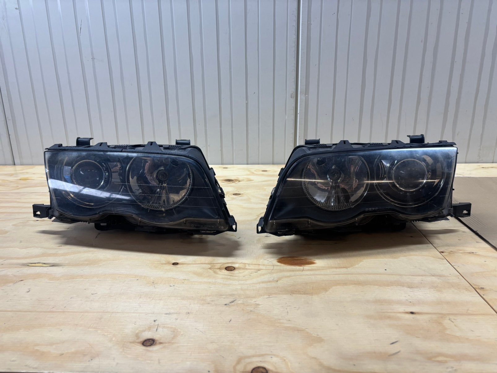 Bmw e46 pre facelift xenon koplampen, Auto-onderdelen, Ophalen of Verzenden, Gebruikt, BMW