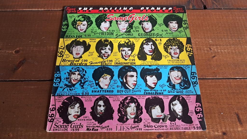 lp album The Rolling Stones ‎– Some Girls, Gebruikt, Overige genres, Ophalen of Verzenden, 1970 - 1979