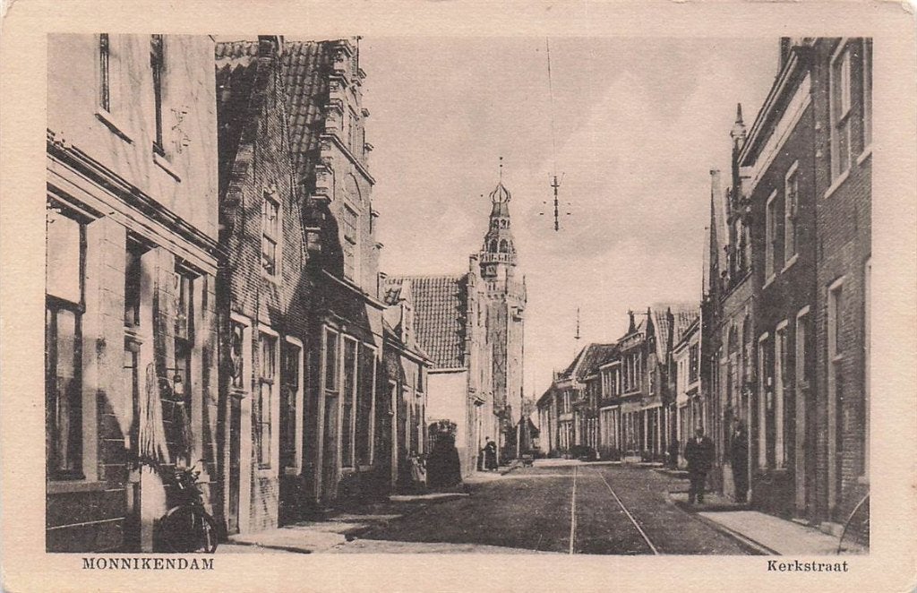 703-002-047 Monnikendam Kerkstraat, Verzenden, Voor 1920, Noord-Holland