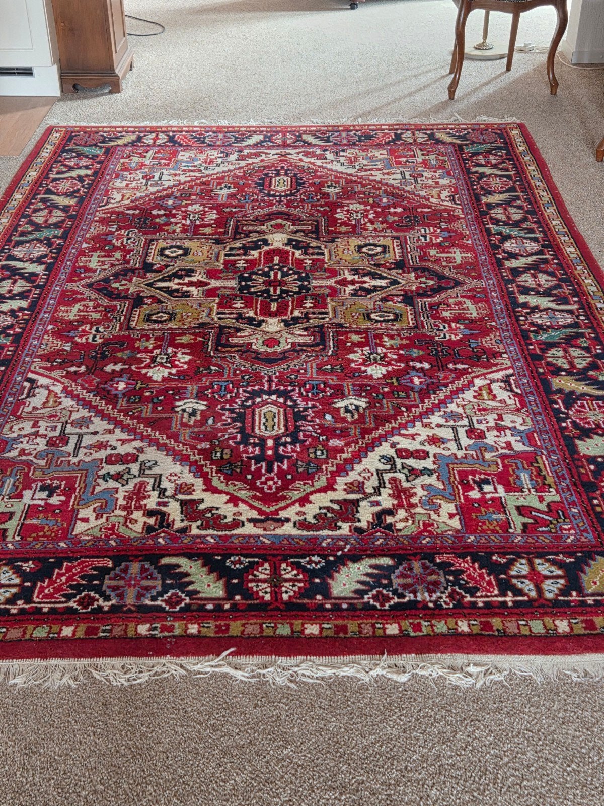 Prachtig Perzisch tapijt - 190x300 cm, Ophalen, Gebruikt, 150 tot 200 cm, 200 cm of meer