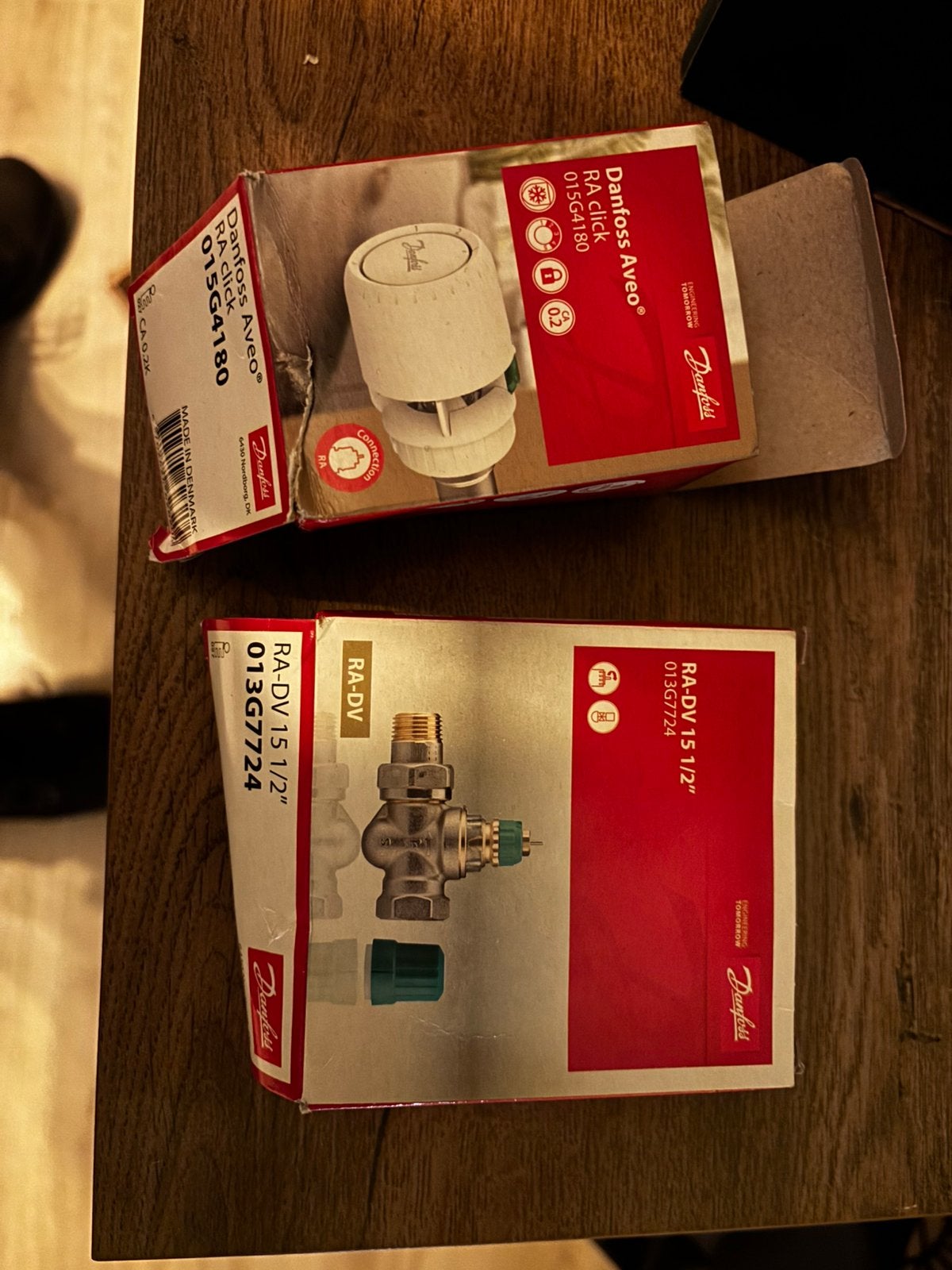 Danfoss RA-DV + Aveo thermostaatknop, Ophalen of Verzenden, Zo goed als nieuw