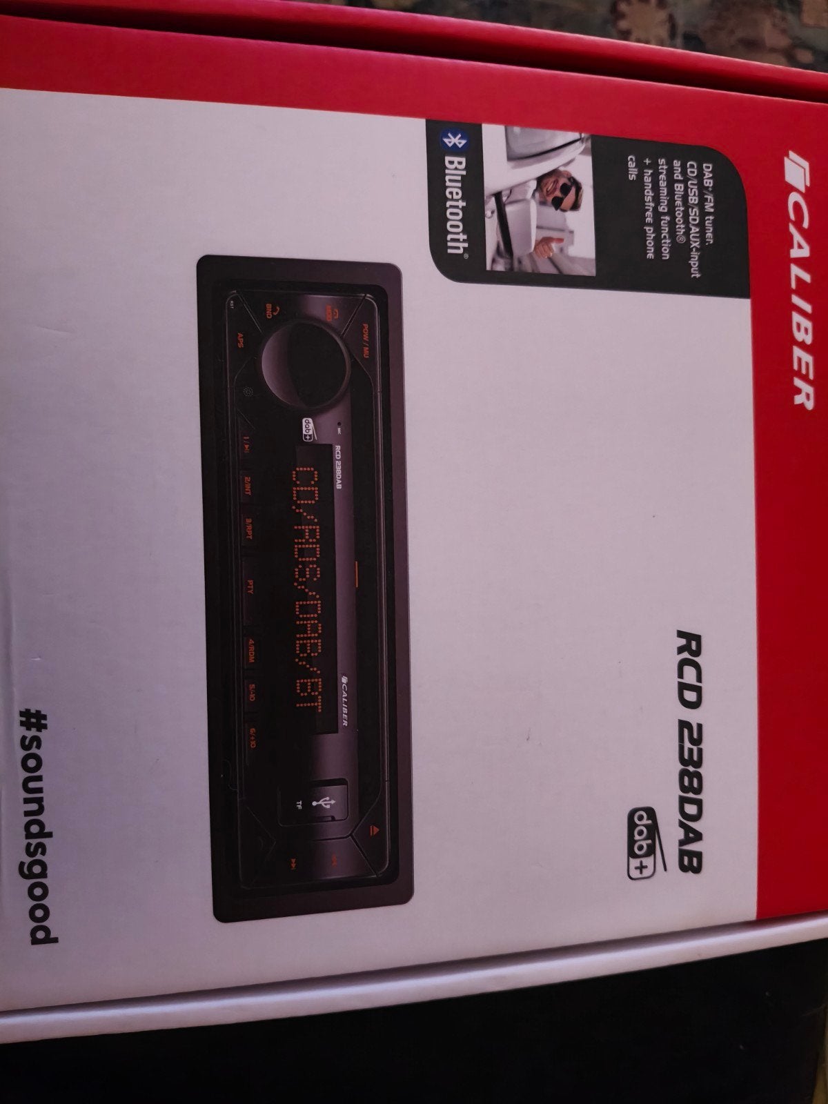 Caliber RCD 238DAB Autoradio - Nieuw in doos, Auto diversen, Autoradio's, Ophalen of Verzenden, Nieuw