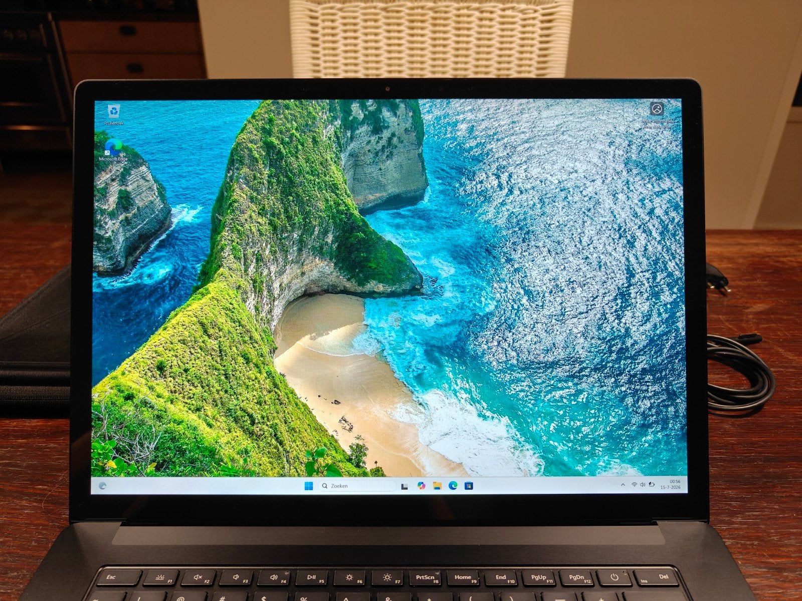 Microsoft Surface Laptop 5 – 15 inch – i7-1255U, 16GB, 512GB, 2 tot 3 Ghz, Met touchscreen, Zo goed als nieuw, 512GB