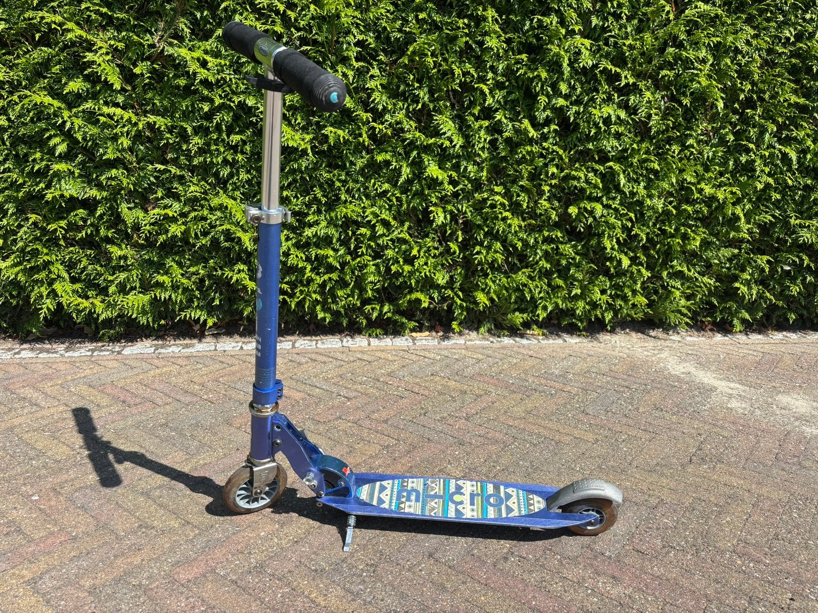Micro step blauw in zeer goede staat, Fietsen en Brommers, Steps, Ophalen, Zo goed als nieuw, Gewone step