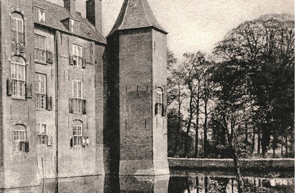 700867 Nederhorst den Berg NH 1915 Kasteel zegel Afgeweekt, Ophalen of Verzenden, Voor 1920, Gelopen, Noord-Holland