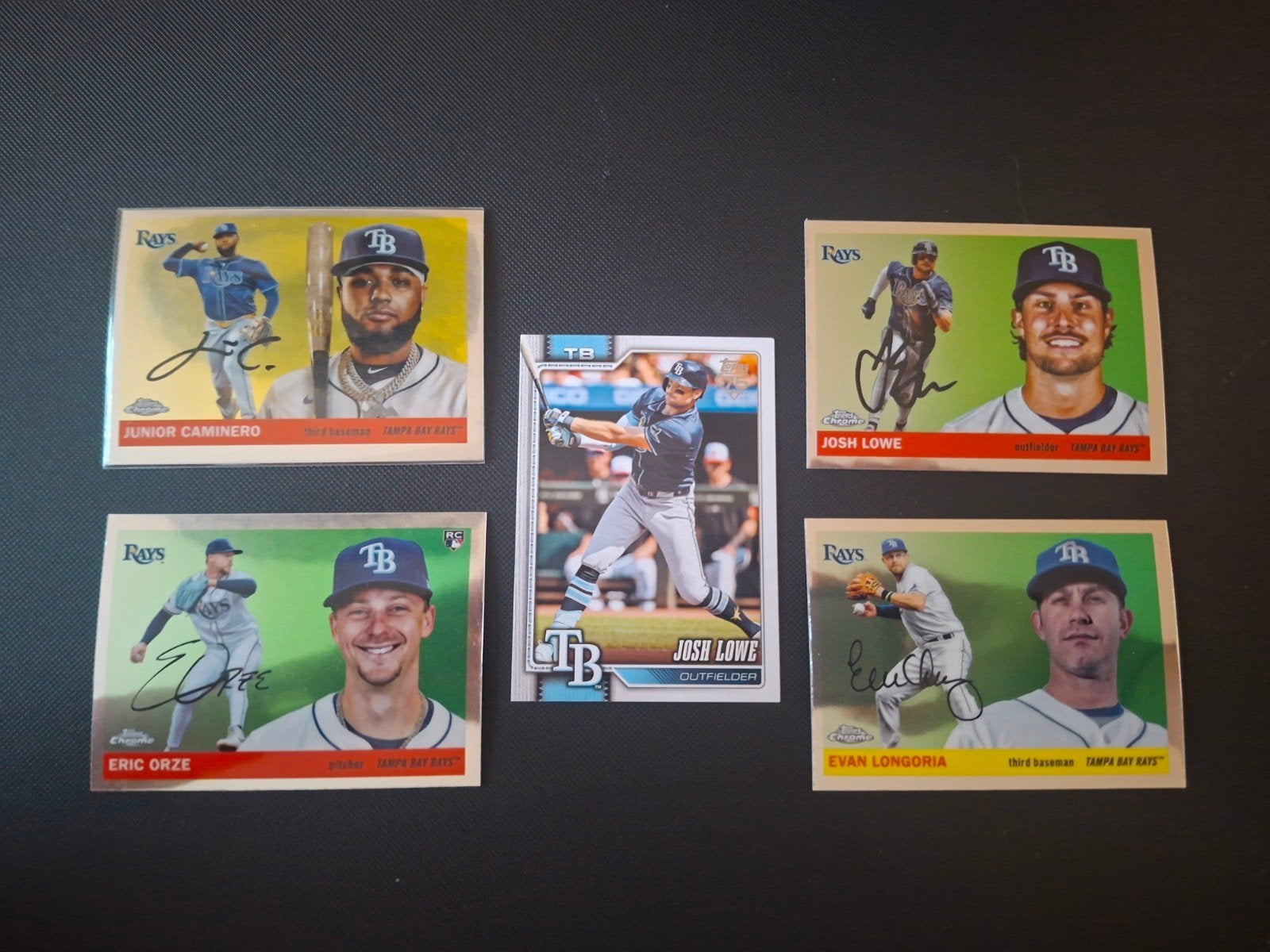 Topps Tampa Bay Rays Honkbal Kaarten Set, Ophalen of Verzenden, Zo goed als nieuw, Overige sporten, Spelerskaart