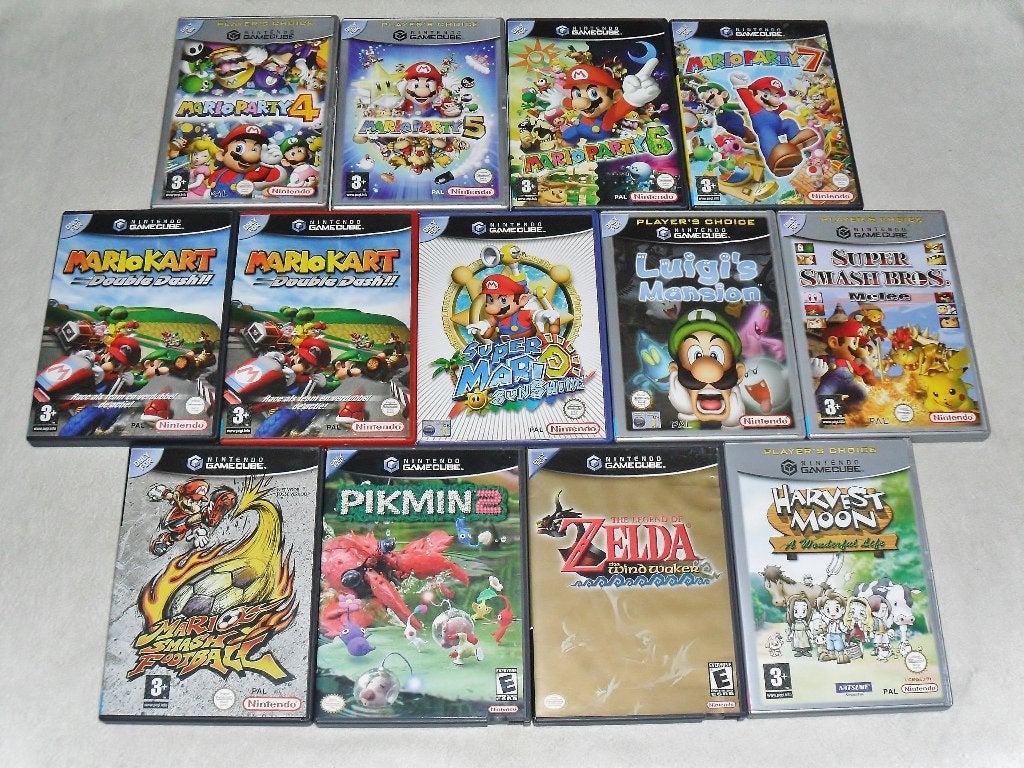 Metal gear, pokemon colosseum, mario party, zelda, medabots, Spelcomputers en Games, Games | Nintendo GameCube, Ophalen, Online