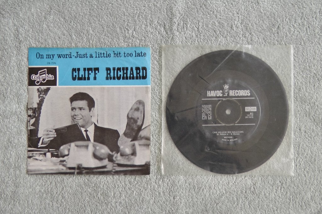 Singles uit 1960-1970: Cliff Richard (Shadows) The Motions, Gebruikt, Fotohoes, 7 inch, Ophalen of Verzenden