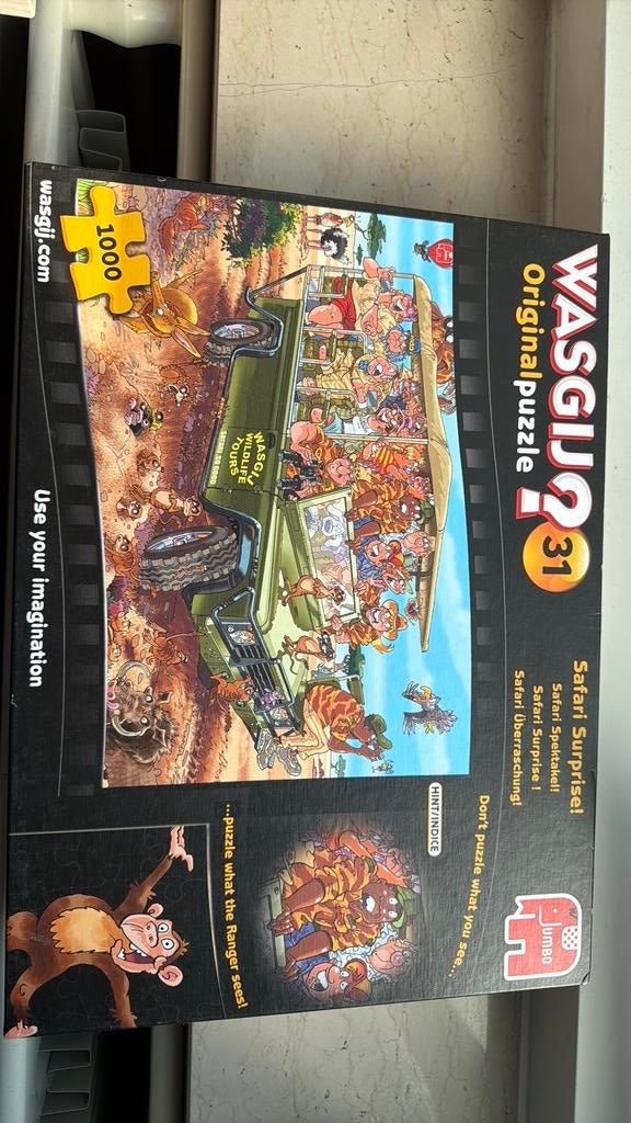 Wasgij? Original puzzle 31 1000st, Ophalen, 500 t/m 1500 stukjes, Zo goed als nieuw, Legpuzzel