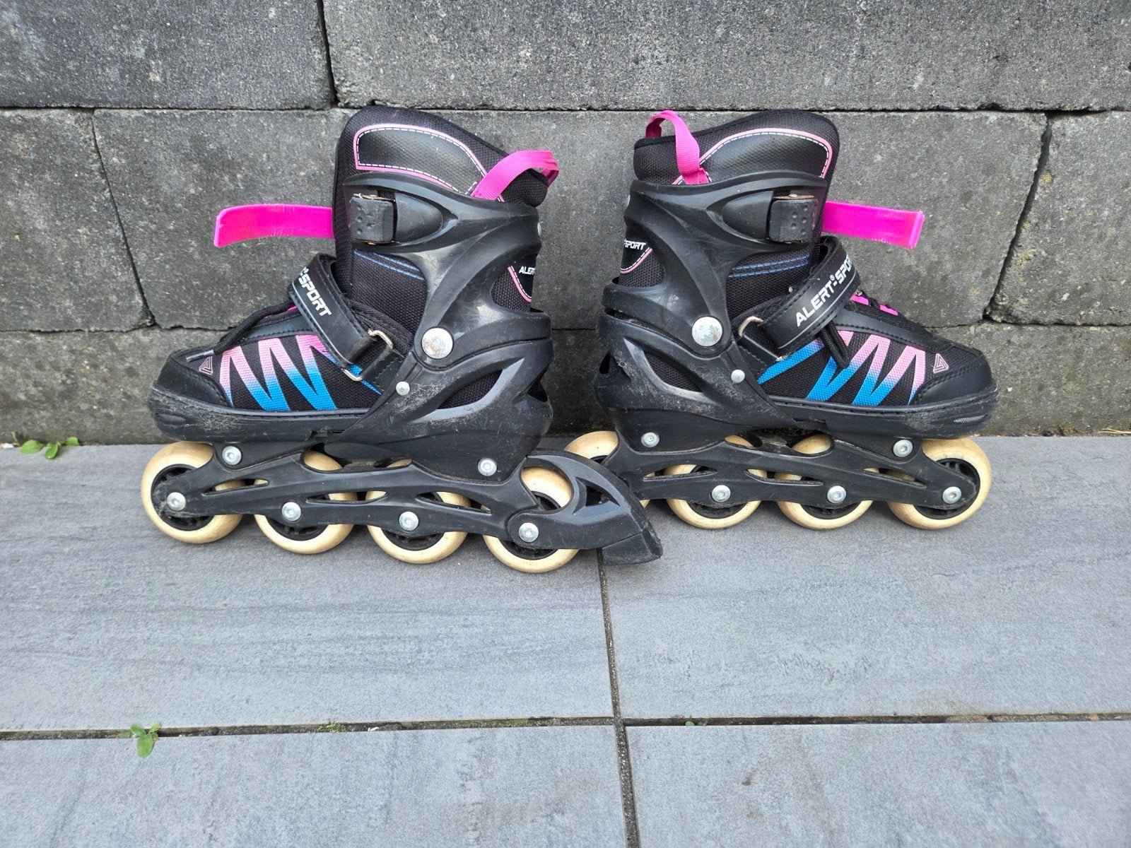Alert-Sport inline skates, verstelbaar maat 35-38, Ophalen of Verzenden, Gebruikt, Overige typen, Overige merken