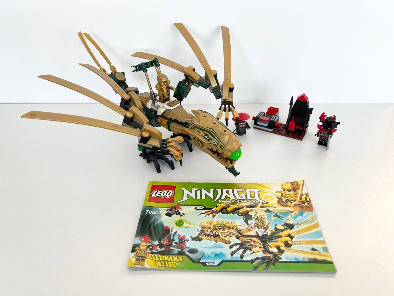 Lego Ninjago 70503 The Golden Dragon, Ophalen of Verzenden, Zo goed als nieuw