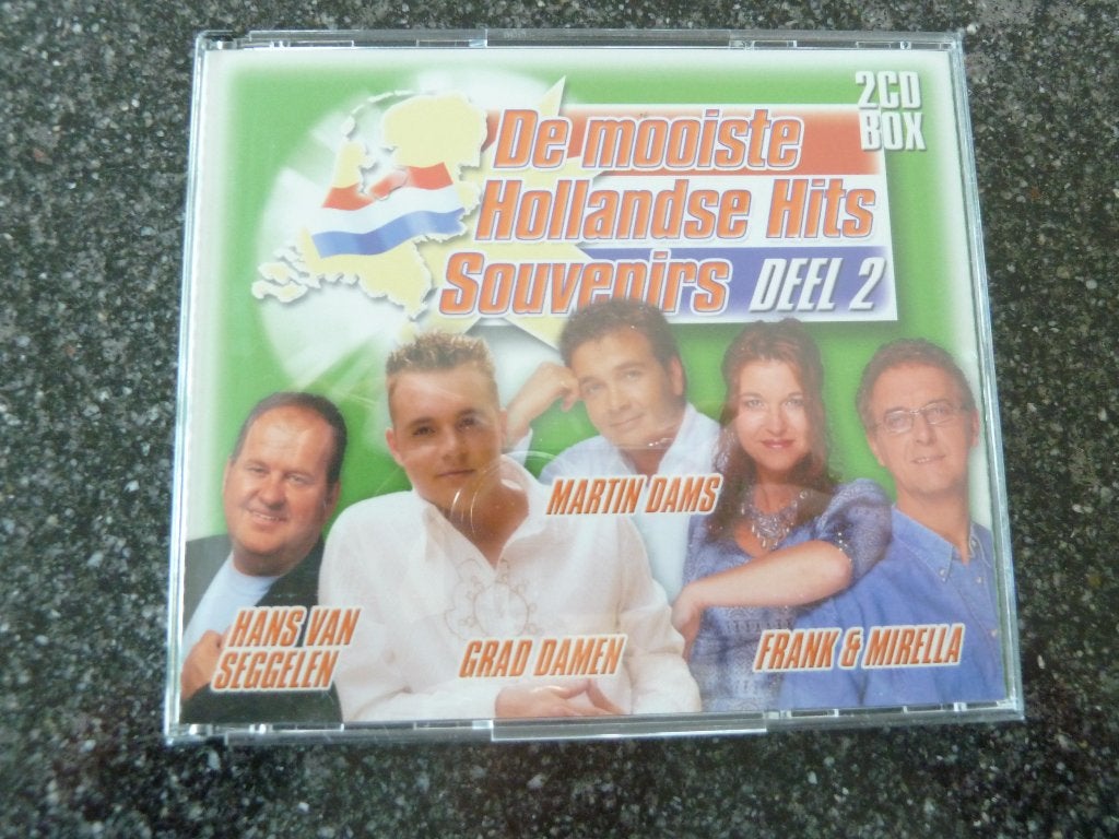 d De mooiste hollandse hits souvernier deel 2 zijn 2 cd 's, Cd's en Dvd's, Cd's | Nederlandstalig, Ophalen of Verzenden, Zo goed als nieuw