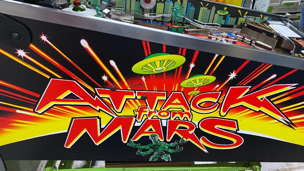 Attack from Mars – Schitterende staat, Ophalen, Bally, Zo goed als nieuw, Dot-matrix