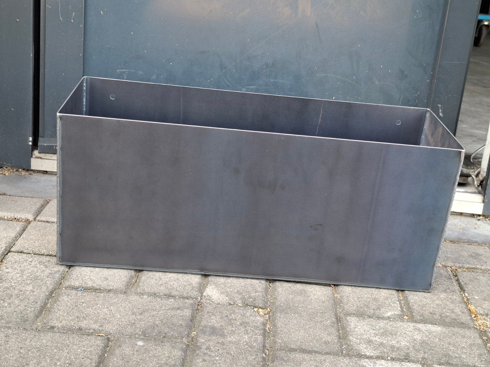 Cortenbak 60x20x25cm, Ophalen, Nieuw, Metaal, Tuin
