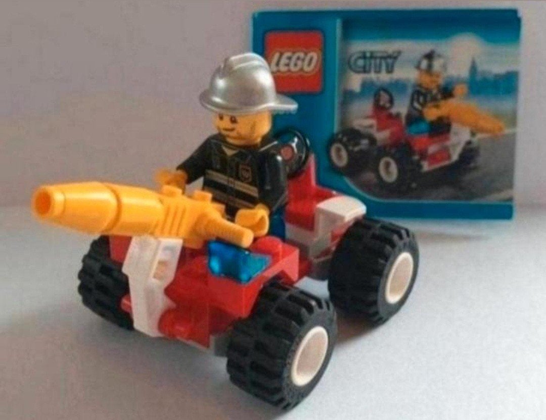 Lego City 30010 Brandweerman, City, Lego, Ophalen of Verzenden, Zo goed als nieuw