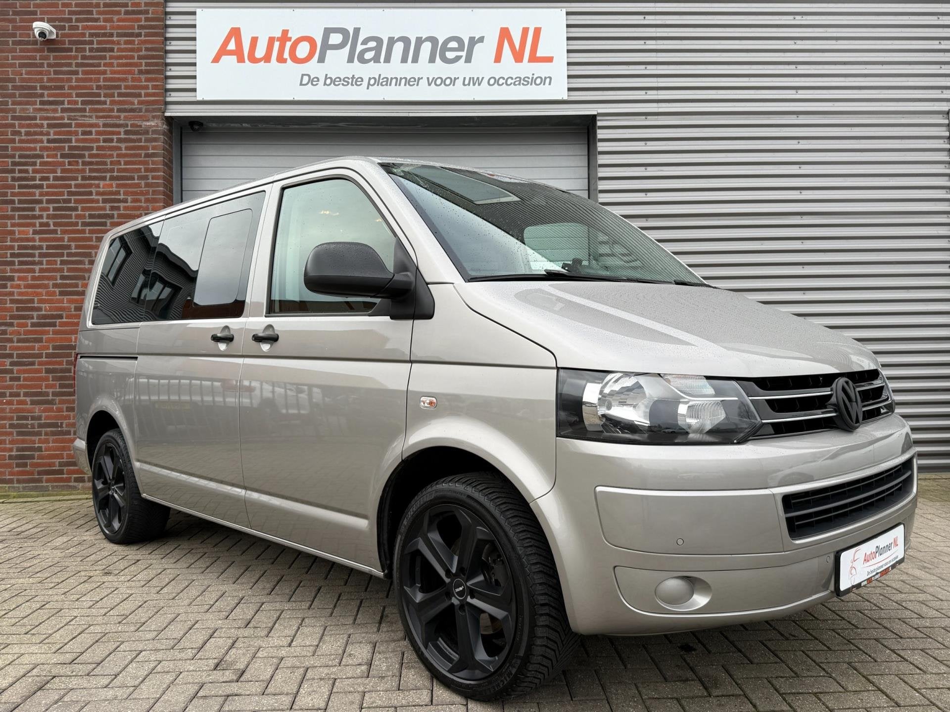 Volkswagen Transporter Multivan 2.0 TSI! 7-Pers.! 1e Eigen.!, Voorwielaandrijving, Stof, Gebruikt, Zwart