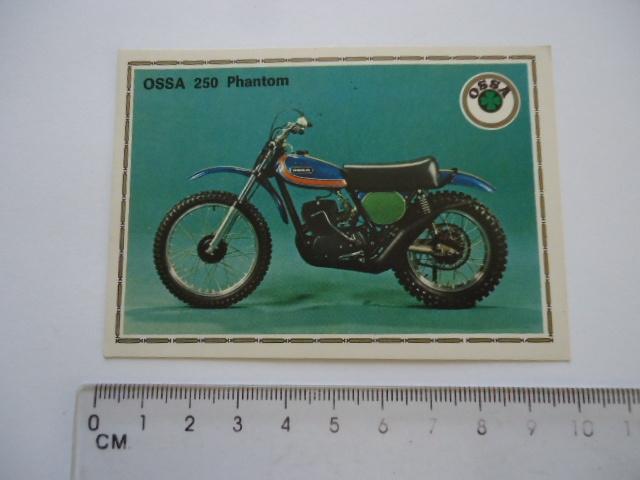 sticker oud OSSA 250 Phantom motor motorcross cross moto, Verzenden, Zo goed als nieuw, Bedrijf of Vereniging