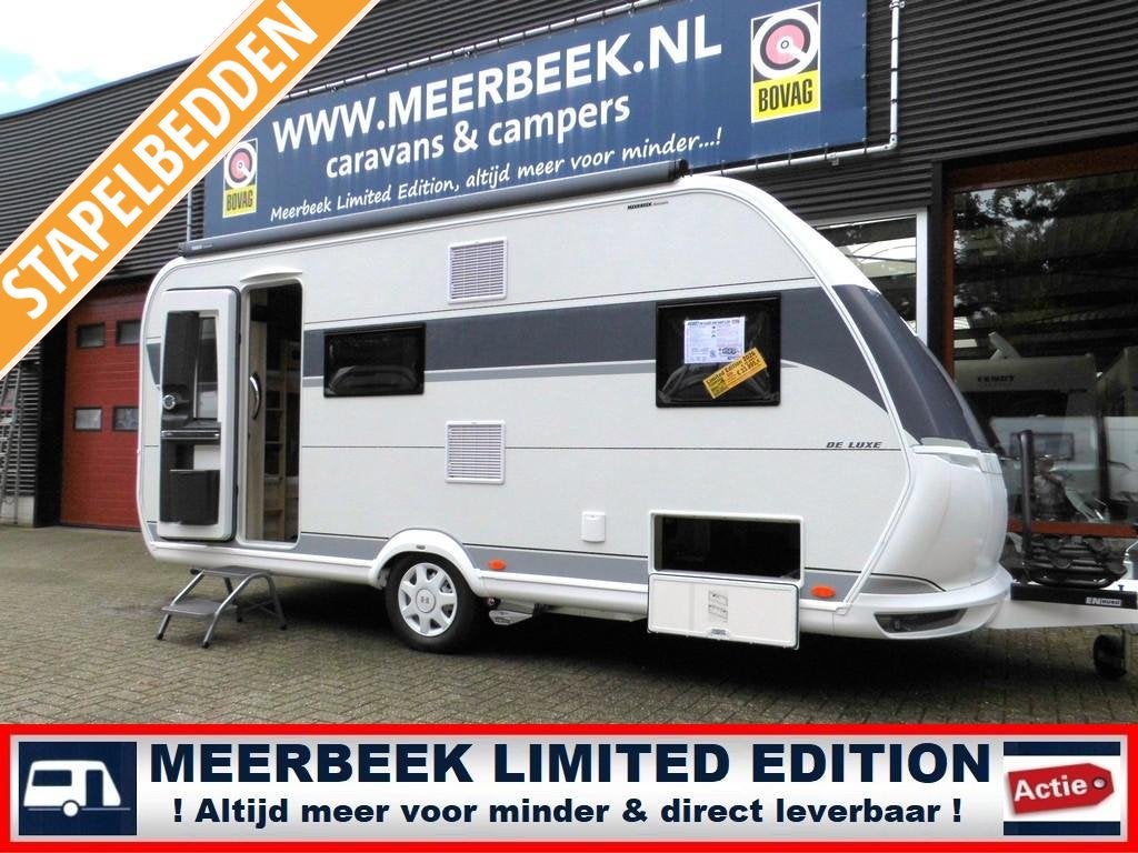 Hobby De Luxe 490 KMF 5199,=KORTING +MOVER +THULE +BC260, Hobby, Treinzit, Particulier, Overige typen
