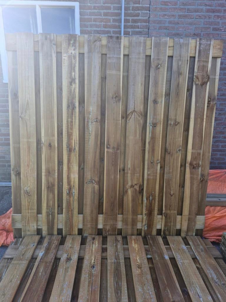 3x tuinscherm Zürich + tuinpoort, Tuin en Terras, Ophalen, 1 tot 2 meter, Minder dan 3 meter, Nieuw