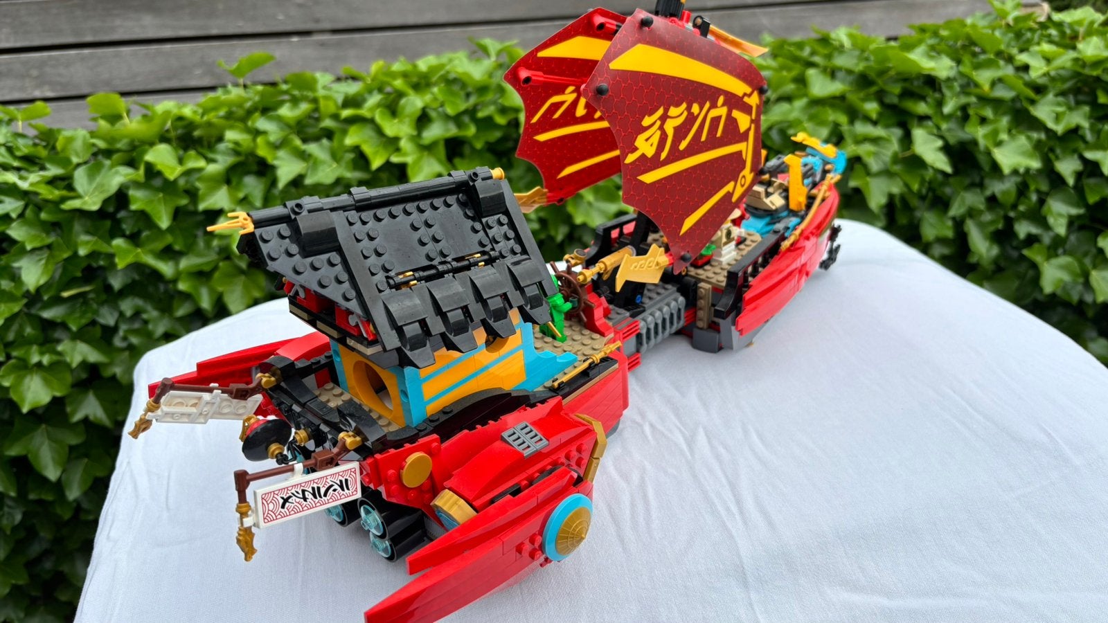 Lego destiny’s bounty 70618 en lego bounty 71797, Ophalen, Gebruikt, Lego, Inclusief instructies