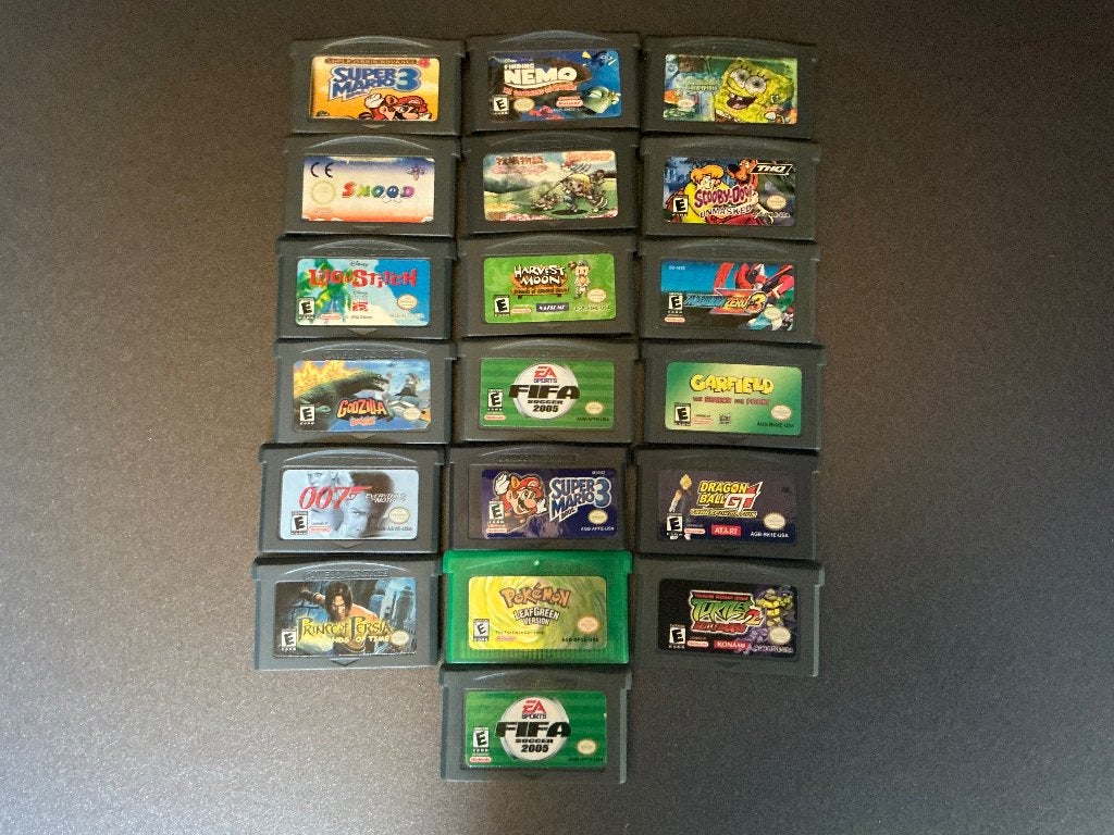 Gameboy advance repro cards 19x, Spelcomputers en Games, Games | Nintendo Game Boy, Avontuur en Actie, Gebruikt, Verzenden, 1 speler