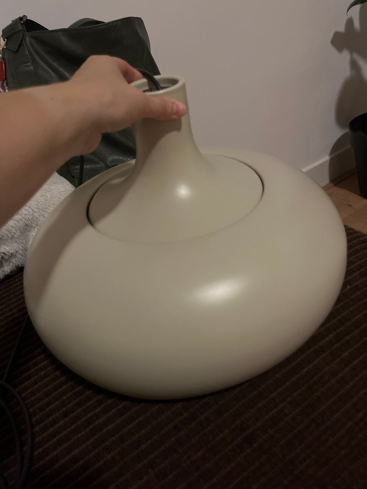 IKEA VÄXJÖ lamp - Aangepast voor stopcontact en plafond, Ophalen, Gebruikt, Kunststof, E27 (groot)