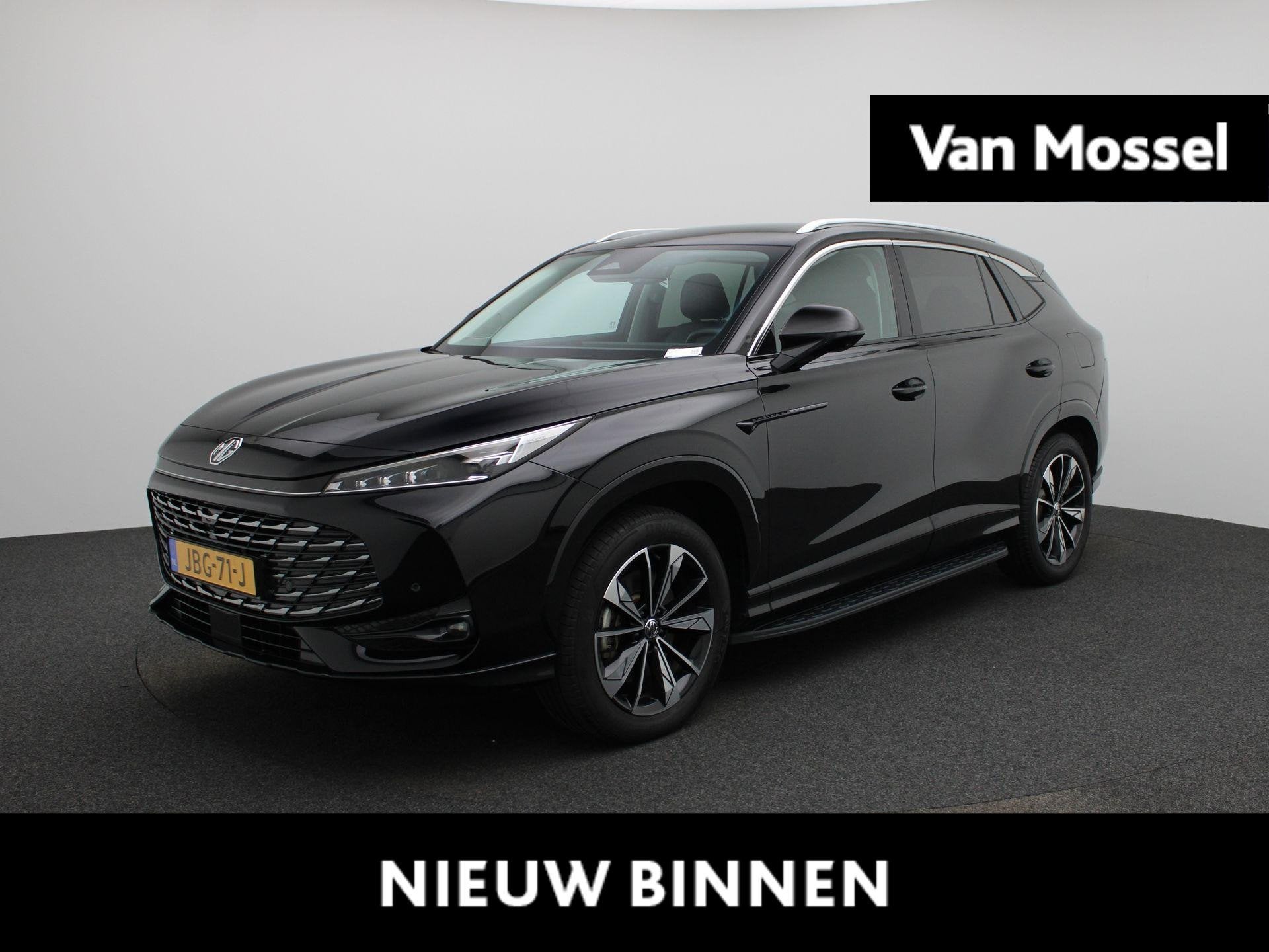 MG MG HS PHEV 1.5 Luxury | 100km Electrisch | Navi | CarPlay, Auto's, 12 maanden, Stof, Gebruikt, 4 cilinders