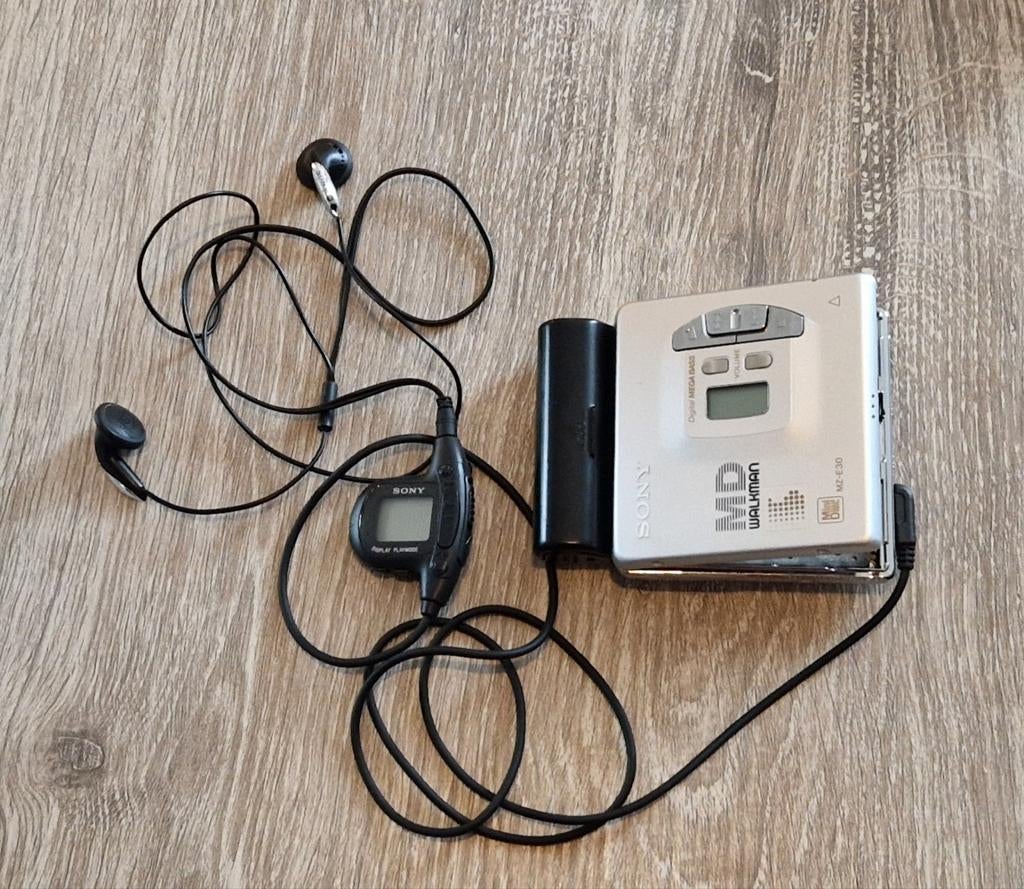 Sony MZ-E30 minidisc/minidisk speler, Ophalen of Verzenden