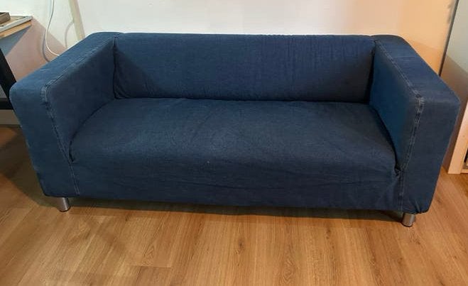 IKEA bank Klippan, Ophalen, 150 tot 200 cm, Tweepersoons, 75 tot 100 cm