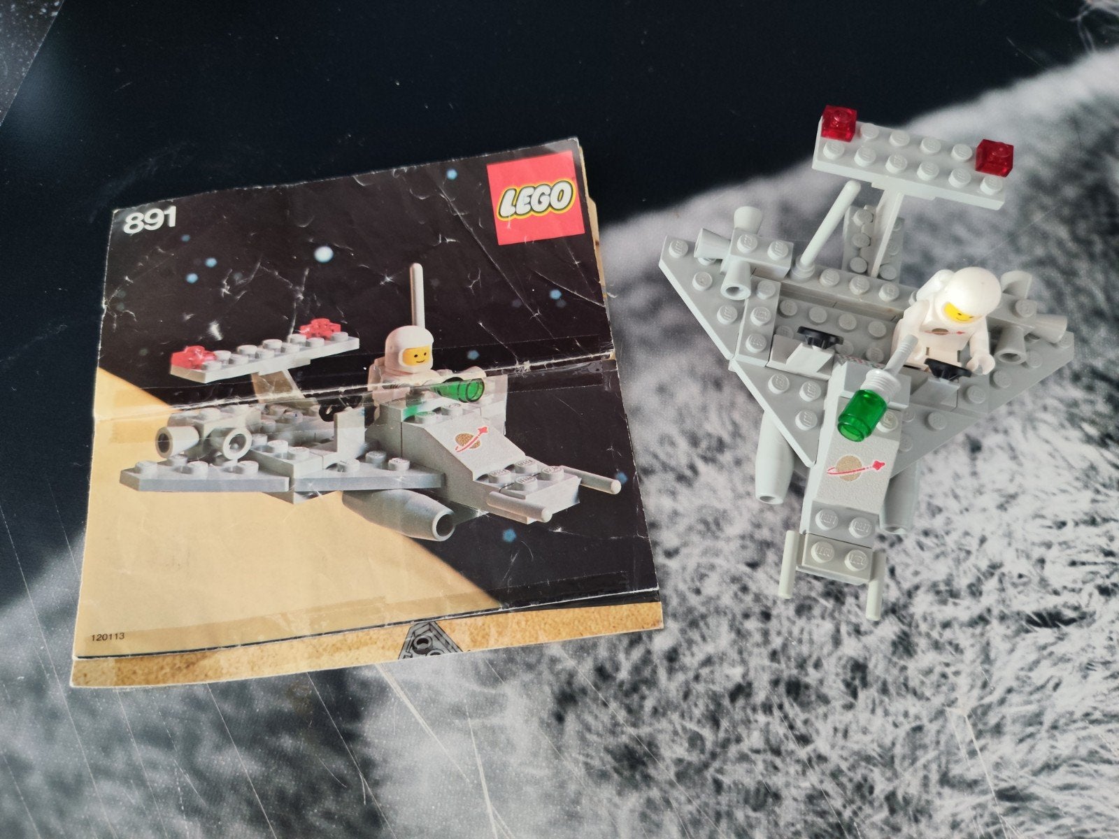 Lego Classic Space 891 One Man Space Ship met instructies, Ophalen, Gebruikt, Lego, Space