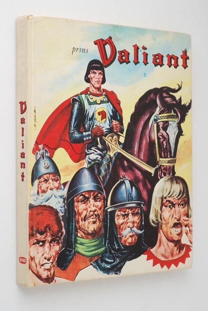 Prins Valiant - Drie Tributen - Harold Foster - Vivo 1966, Boeken, Stripboeken, Verzenden, Eén stripboek, Harold Foster, Zo goed als nieuw