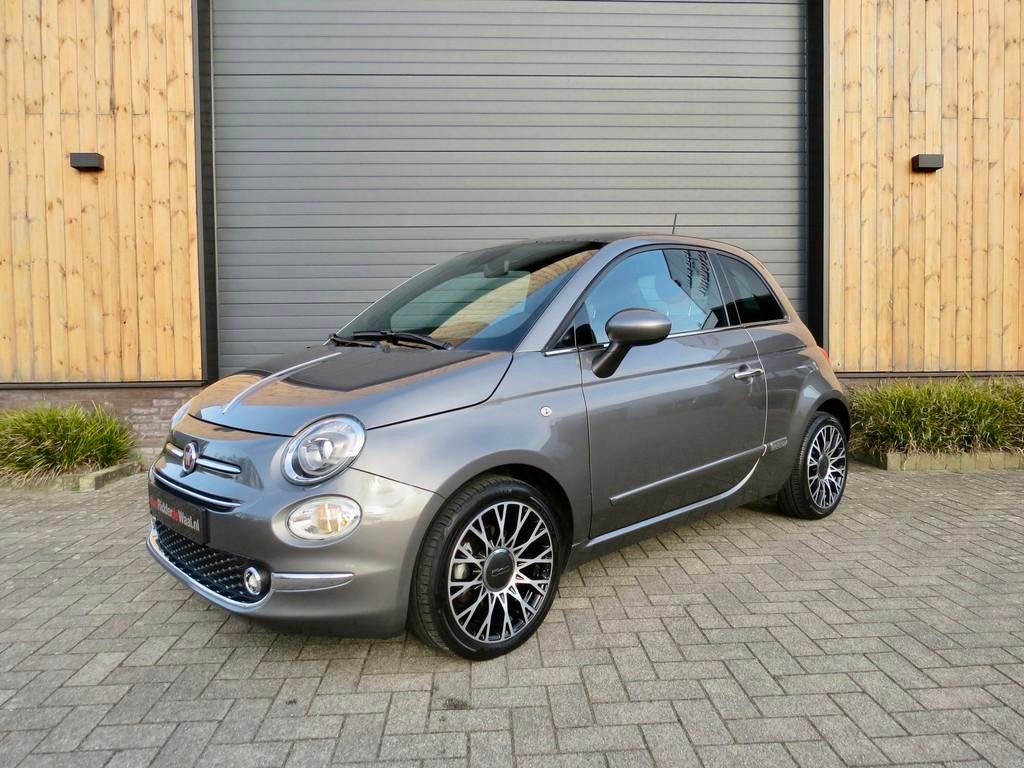 Fiat 500 1.0 Hybrid Star *Big Navi *Climate *CarPlay*16 inch, Voorwielaandrijving, Gebruikt, Zwart, 4 stoelen