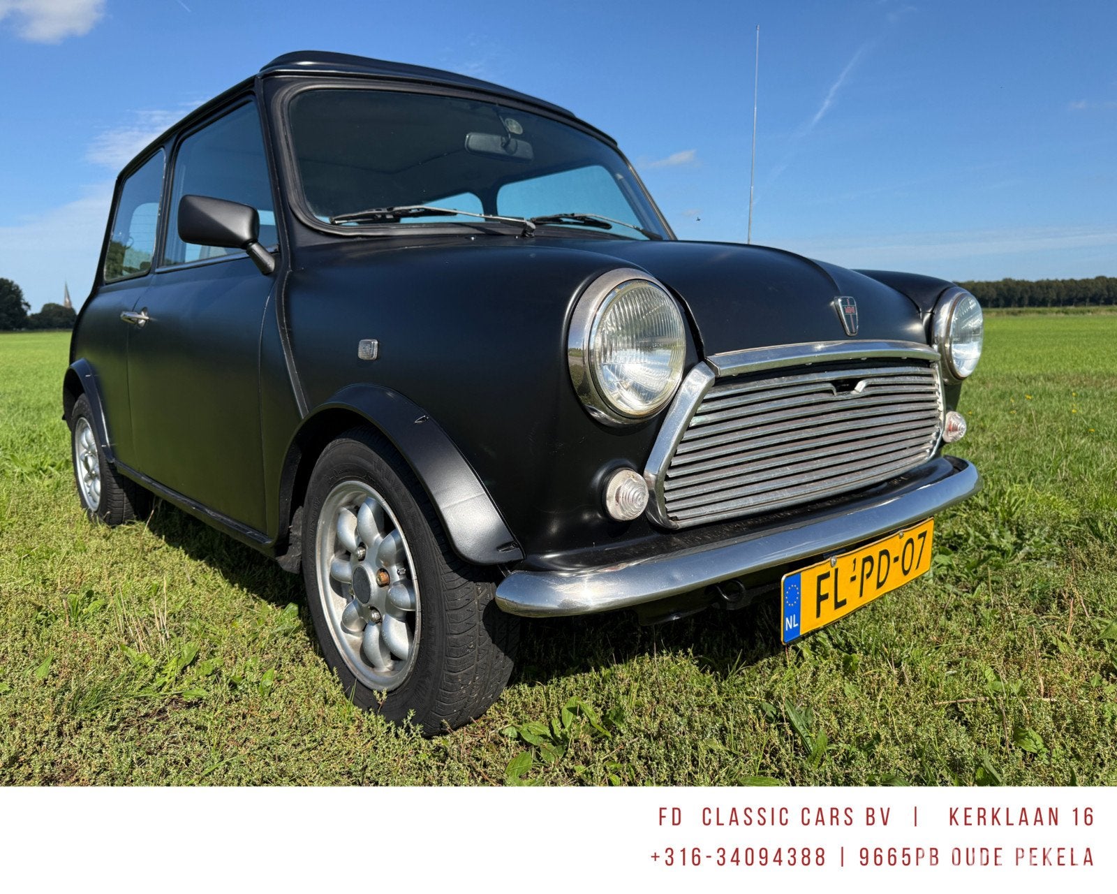 Mini 1300 SPI Bouwjaar 1992 Nieuwe APK, Voorwielaandrijving, Lichtmetalen velgen, 53 pk, Beige