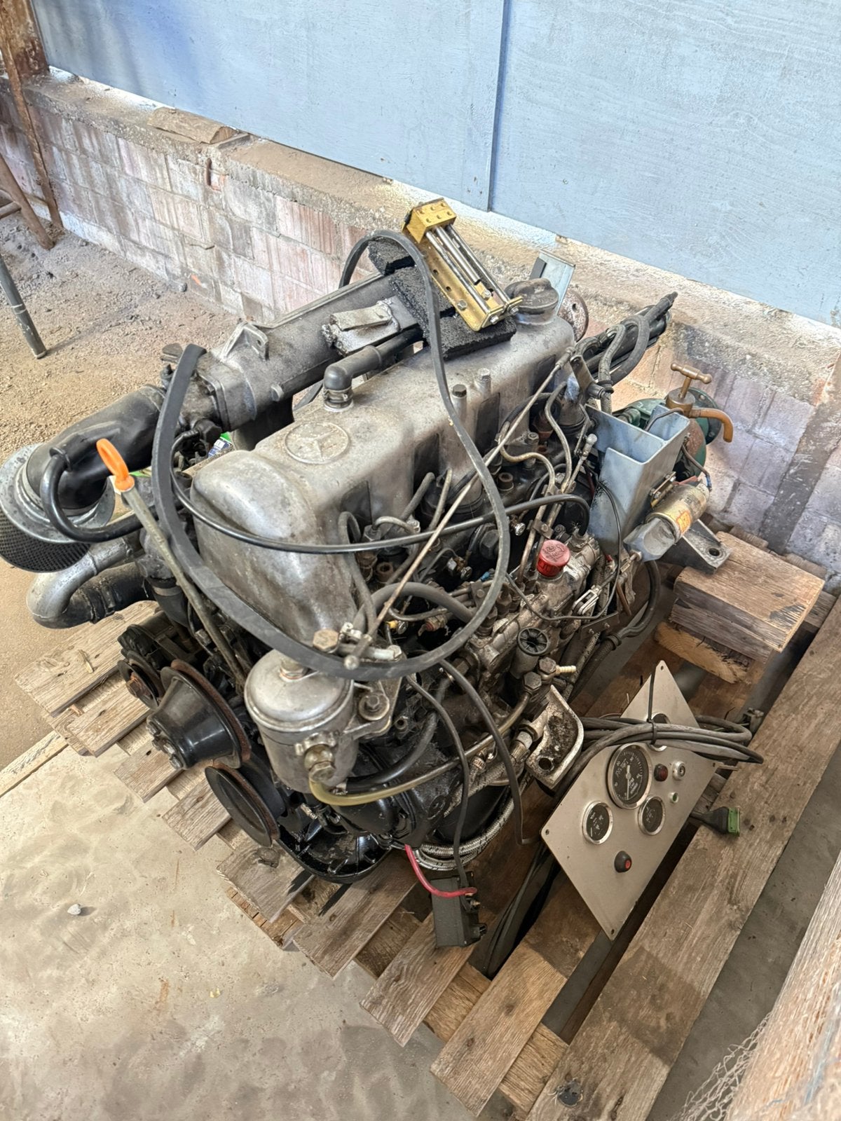 Mercedes OM615 incl Velvet hydraulische keerkoppeling, Ophalen of Verzenden, Gebruikt, Diesel, 30 pk of meer