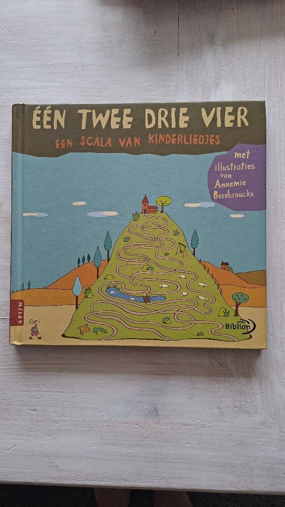 Eén Twee Drie Vier - Een Scala van Kinderliedjes., Ophalen of Verzenden, Zo goed als nieuw, Annemie Berebrouckx