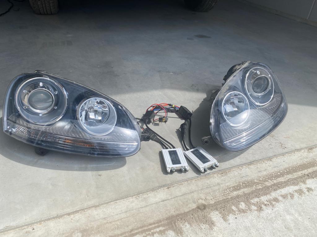 Volkswagen golf 5 r32 koplampen, Ophalen of Verzenden, Volkswagen
