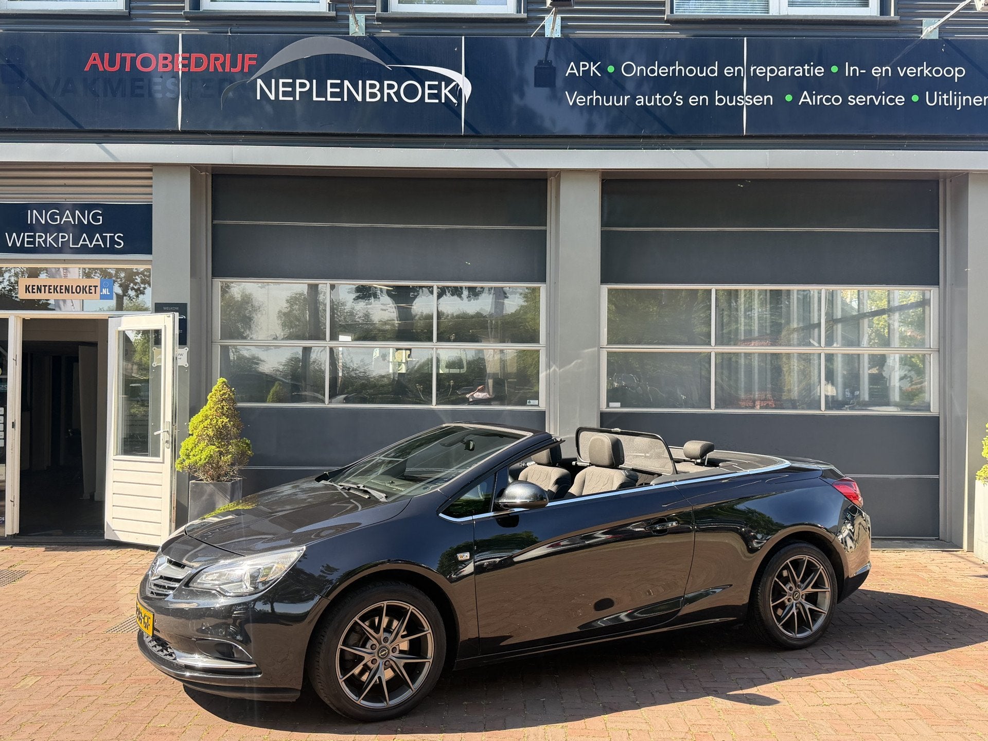 Opel Cascada 1.6 Turbo Cosmo Bj 2013 Navi,18Inch,Clima,Cruis, Auto's, Voorwielaandrijving, Stof, Gebruikt, Zwart