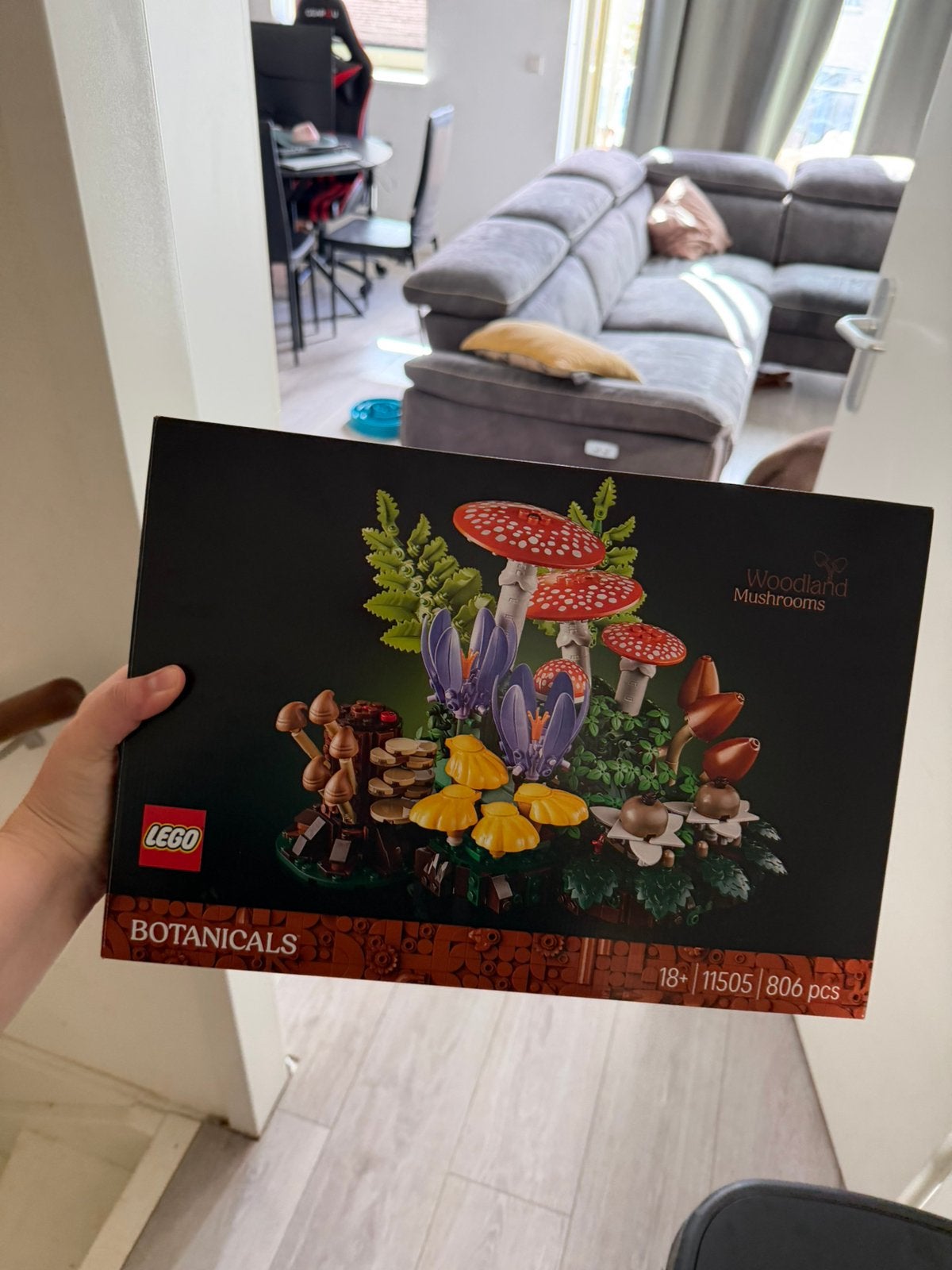 LEGO botanicals Woodland Mushrooms, Overige thema's, Lego, Nieuw, Ophalen of Verzenden