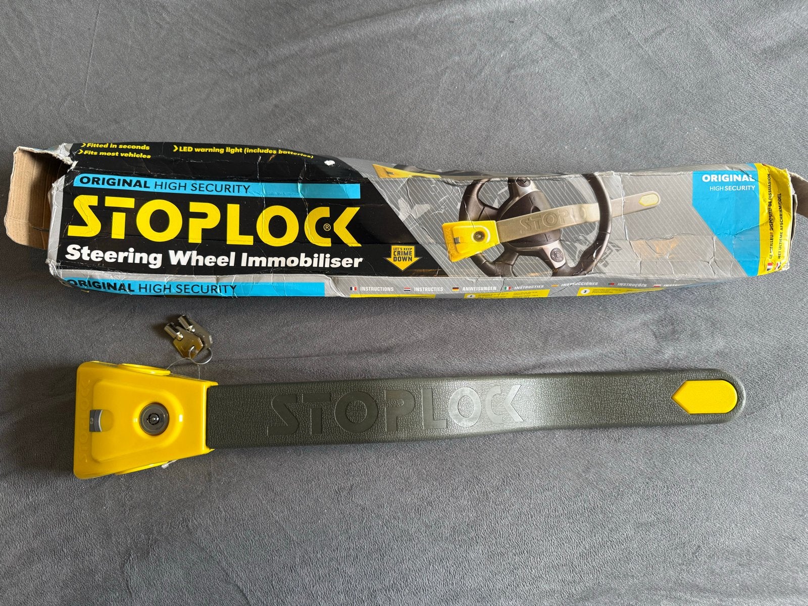 Stoplock stuurslot, Auto diversen, Stoplock, Stoplock, Stoplock@stoplock.com, Ophalen of Verzenden